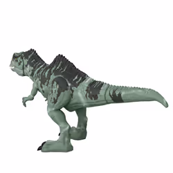 Mattel Jurassic World - Strike 'n Roar Giant Dino Giganotosaurus Toy Figure, Movable with Roar and Snap Response, with AR Function, Toy for Children f