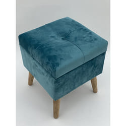 BLUE WOODEN TRUNK