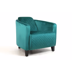 86CM LEAD COLOUR VELVET ARMCHAIR