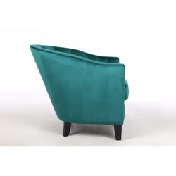 86CM LEAD COLOUR VELVET ARMCHAIR