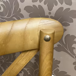NATURAL FRENCH CROSS BACK CHAIR - Additional view 4