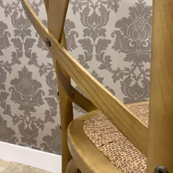 NATURAL FRENCH CROSS BACK CHAIR - Additional view 7