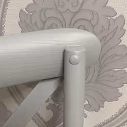 GREY FRENCH CROSS BACK CHAIR - Additional view 6