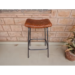 78CM LEATHER STOOL