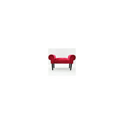 RED VELVET WINDOW SEAT