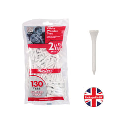 Bumpa Bag Wood Golf Tees 2 1/8 White x 130
