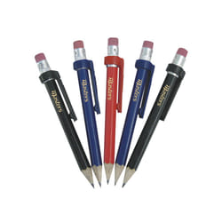 Masters Golf Wood Pencils with clip & Eraser X 5