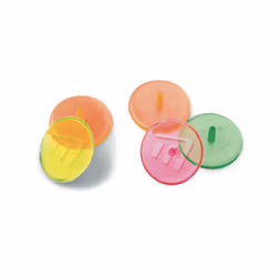 Masters Golf Neon Ball Markers X 12