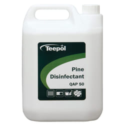 Pine Disinfectant Liquid QAP 50-5L Concentrated General Purpose Cleaner Disinfectant, Kills 99.9% of Germs - Suitable For Homes, Offices and Hospitals