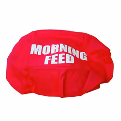 Lincoln Morning Feed Bucket Cover - One Size, Red