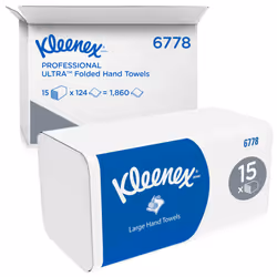 Kleenex 6778 paper towels 124 sheets White