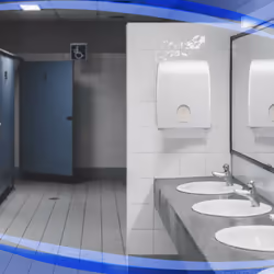 Aquarius 6945 paper towel dispenser Sheet paper towel dispenser White - Additional view 5
