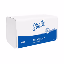 Scott Essential Interfold Hand Towels White Pack of 15 6617 KC05198