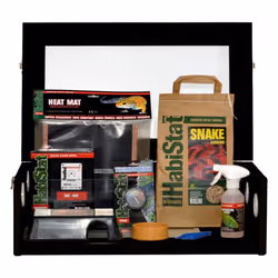 HabiStat Hatching Snake Starter Kit in Black