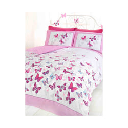 Butterfly Flutter Duvet Cover and Pillowcase Set