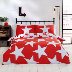 Rapport All Stars Reversible Duvet Cover Bed Set, Grey, Single