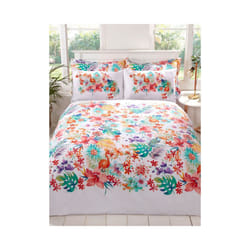 Tropical King Size Duvet Cover and Pillowcase Set