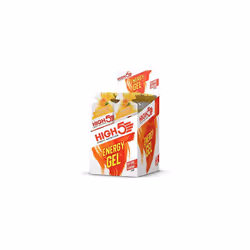 HIGH5 Energy Gel Quick Release Energy On The Go from Natural Fruit Juice (20 x 40g Sachets) (Orange)