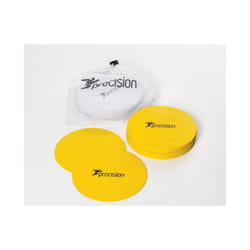 Precision Round Rubber Marker Discs (Set of 20) Yellow Large