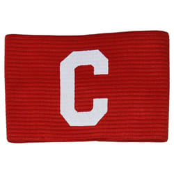 Precision Training Unisex' s Big C CaPTains Armband, Red-white, Senior