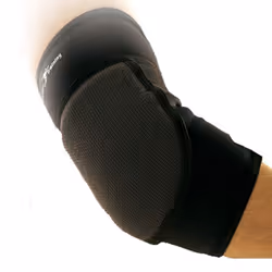 Precision Training Neoprene Padded Elbow Support - Black/Red  X-Large