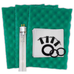 Lotus Green Genie Maintenance Kit UV Bulb Filter Media Seals Washers Koi Pond - Lotus Maintenance Kit GG24000