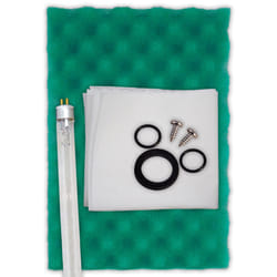 Lotus Green Genie Maintenance Kit UV Bulb Filter Media Seals Washers Koi Pond - Lotus Maintenance Kit GG3500