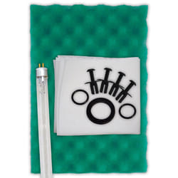 Lotus Green Genie Maintenance Kit UV Bulb Filter Media Seals Washers Koi Pond - Lotus Maintenance Kit GG12500