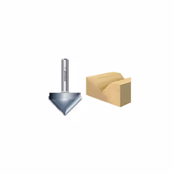 Trend 10/11X1/2TC 10/11 x 1/2 TCT V Groove Chamfer 45° 19.0 x 38mm