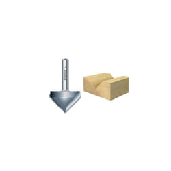 Trend 11/3X1/4TC 11/3 x 1/4 TCT V Groove Cutter 45Â° 9.2 x 19.1mm