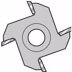 Trend 34/12TC Slotter 6mm Kerf M12mm Bore, Silver