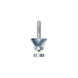 Trend 46/3X1/4TC Bevel Trimmer 20 mm Diameter 14mm Length, Silver