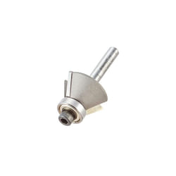 Professional Bevel Trim Cutter, 27mm Diameter, 9mm Length, 45-Degree, 1/4 Inch Shank, Tungsten Carbide Tipped, 46/6BX1/4TC