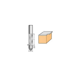 Trend 46/82X1/2TC 46/82 x 1/2 TCT 90Â° Bearing Guided Triple Flute Cutter 12.7 x 38.1mm