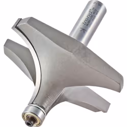 TREND 46/9/50X1/4TC Bearing Guided Round Over Queen Anne, Silver