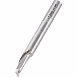 Trend Professional HSSE 8mm shank straight router cutter - 8mm diameter for aluminium and plastics
