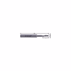 Trend 50/19X8MMHSSE 50/19 x 8mm HSSE Steel Helical Plunge Bit 5mm