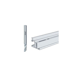 Trend 50/51X8MMHSSE 50/51 x 8mm HSSE Helical Plunge Bit 8mm