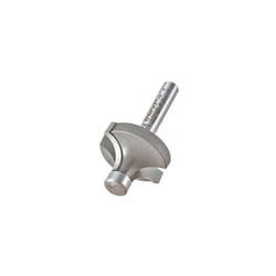 Professional Pin Guided Round Over Router Cutter, 9.5mm Radius, 1/4 Inch Shank, 29mm Cut Diameter & 15.8mm Cut Length, Tungsten Carbide Tipped, 7E/4X1
