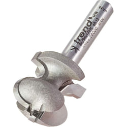 Trend 84/94X1/4TC Professional 1/4" Shank Drawer Pull Router Cutter Bit-84/94X1/4TC-Diameter 19mm Cutting Length 13mm Radius 4mm Tungsten Carbide
