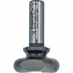 Trend 84/94X1/4TC Professional 1/4" Shank Drawer Pull Router Cutter Bit-84/94X1/4TC-Diameter 19mm Cutting Length 13mm Radius 4mm Tungsten Carbide