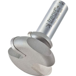 Trend 84/95X1/2TC Professional 1/2" Shank Drawer Pull Router Cutter Bit-84/95X1/2TC-Diameter 38mm & 22mm Cutting Length 17mm Radius 6mm Tungsten