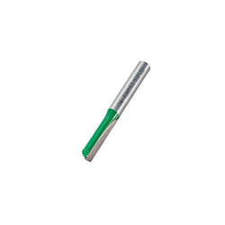 CraftPro One Flute Straight Router Cutter Bit, 1/4 Inch Shank, 6.3mm Cut Diameter & 25.4mm Cut Length, Tungsten Carbide Tipped, C039X1/4TC