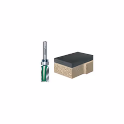 Trend C121X1/4TC C121 x 1/4 TCT Bearing Guided Template Profile 12.7 x 25.4mm