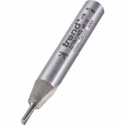 Trend 2/10X1/4TC Straight Router Cutter Bit, Tungsten Carbide Tipped, 1/4" Shank