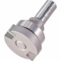 Trend 346X1/2TC Professional 1/2" Shank Intrumescent Recesser 4mm Thick Strip Bearing Guided Router Cutter Bit-346X1/2TC X Di ...