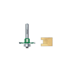 Trend C145X1/4TC C145 x 1/4 TCT Bearing Guided Slotting Cutter 6.3mm
