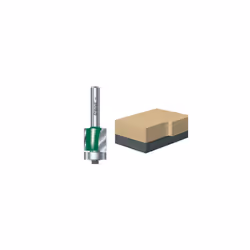 Trend C116X1/2TC C116 x 1/2 TCT 90° Bearing Guided Trimmer Cutter 12.7 x 25.4mm