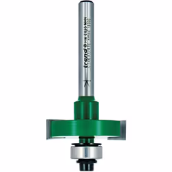 Trend C143AX8MMTC Craft Pro 8mm Shank One Piece Slotting Router Cutter Bit-C143AX8MMTC, Diameter 31.8mm Cutting Length 3mm Bearing 9.5mm, Tungsten