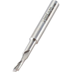 Trend 50/52X8MMHSSE Professional 8mm Shank Single Flute Aluminium Router Cutter Bit-50/52X8NMMHSSSE-Diameter 6mm 14mm & 34mm Overall Cutting Length
